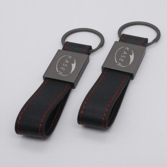 Promotional custom logo zinc alloy keychain and metal keyring